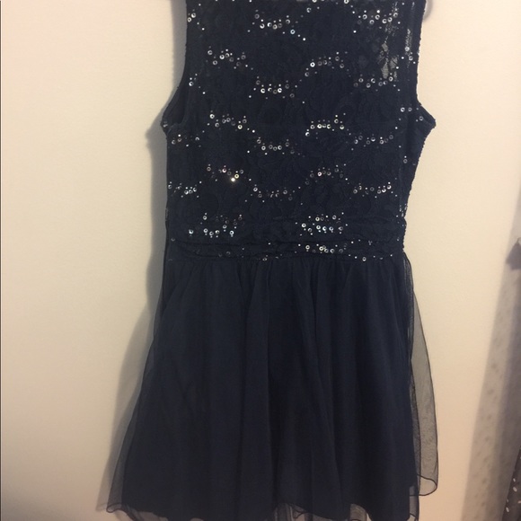 Blue sparkly dress - Picture 3 of 4